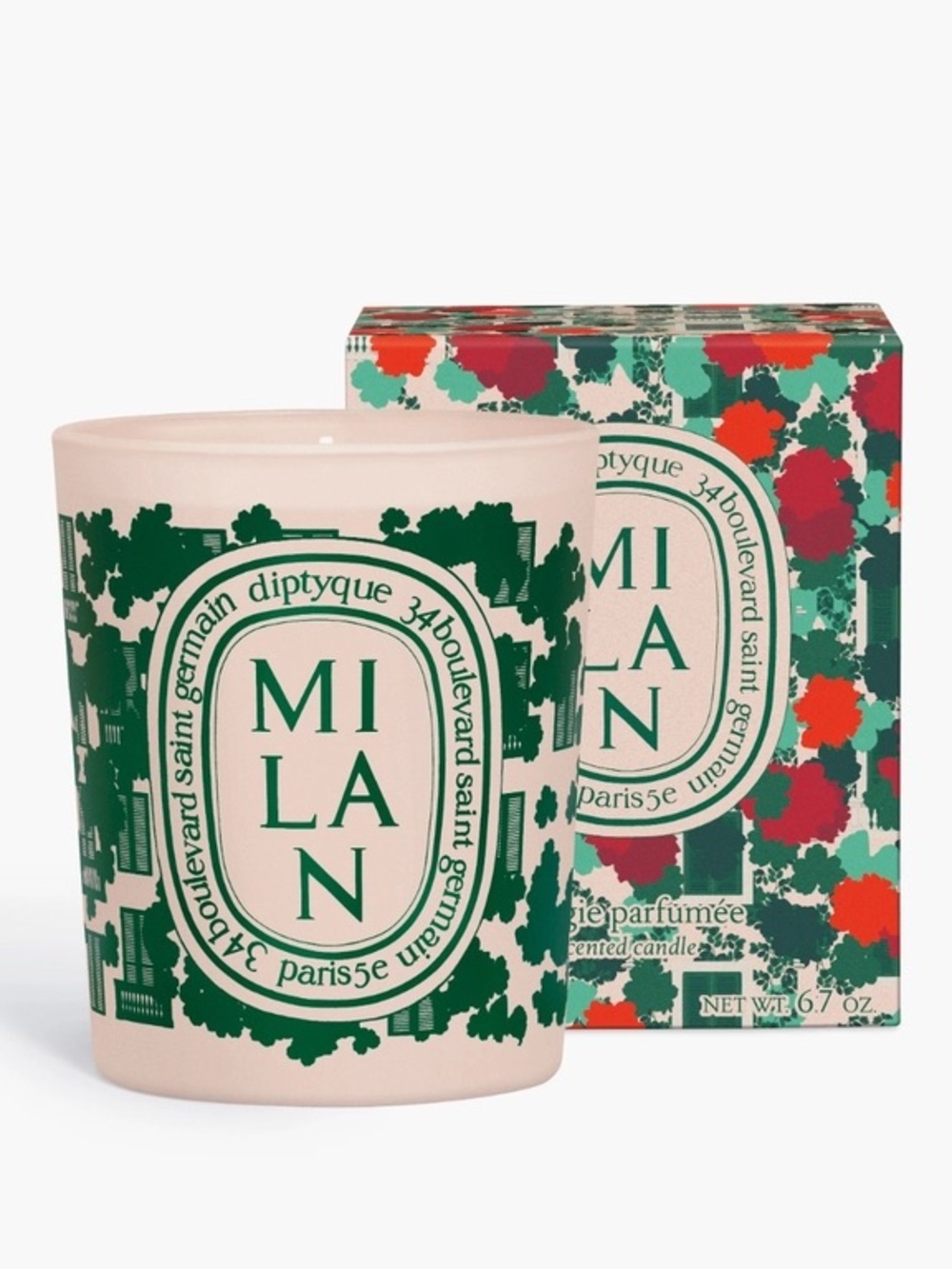 Diptyque MILAN City Candle Limited Edition 6.7oz 190g New with Box